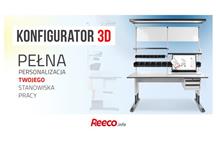 Stwórz ergonomiczne i funkcjonalne miejsce pracy z konfiguratorem mebli przemysłowych REECO