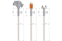 Czujniki temperatury TTSC1 i TTBC1 - termopary platynowe