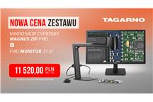 Mikroskop cyfrowy TAGARNO MAGNUS ZIP FHD z monitorem teraz w atrakcyjnej ofercie na renex.pl