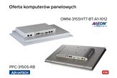 Komputery panelowe OMNI-3155HTT-BT-A1-1012 i PPC-3150S-RB