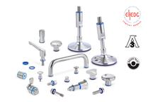 Najnowsze elementy Elesa+Ganter w wykonaniu higienicznym (Hygienic Design)