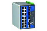 MOXA EDS-518A-MM-ST – gigabitowy switch przemysłowy do redundantnych sieci Ethernet