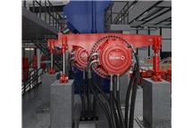Silnik hydrauliczny Hägglunds Quantum Power w mikserze