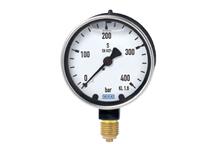 Manometr glicerynowy w oprawie z odkuwki mosiężnej (BRASS LINE), model 213.40 9931058