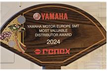 Grupa RENEX odznaczona nagrodą YAMAHA Most Valuable Distributor Award