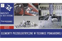 Warsztaty EC TEST Systems: Elementy piezoelektryczne w technice pomiarowej