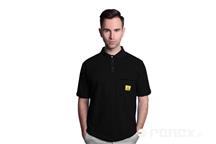 Koszulka polo ESD PIKA czarna