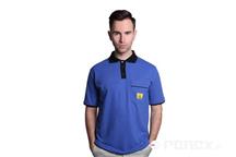 Koszulka polo ESD PIKA – niebieska, rozmiary 2XS–2XL