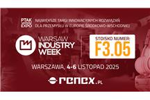 Grupa RENEX zaprasza na targi Warsaw Industry Week 2025