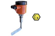 Wirnikowy sygnalizator materiałów sypkich