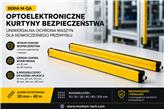 Kurtyny bezpieczeństwa M-QA – uniwersalne optoelektroniczne zabezpieczenia maszyn dla przemysłu