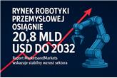 Rynek robotyki przemysłowej osiągnie 20,8 mld USD do 2032