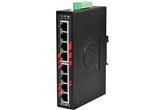 Przemysłowy switch 8-portowy niezarządzalny
