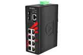 Przemysłowy switch 10-portowy zarządzalny