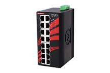 przemysłowy switch 16- portowy niezarządzalny