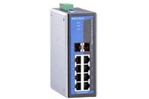 MOXA EDS-G308-2SFP-T – Gigabitowy switch na szynę DIN z dwoma slotami SFP