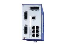 HIRSCHMANN: Kompaktowe switche PoE z portami światłowodowymi RS22-0800M2M2TPHP temp. -40º...+60C