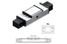 Liniowe napędy paskowe DLZ z prowadnicą rolkową wózka