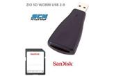 Czytnik kart SD WORM - SCM ZIO WORM USB 2.0 - archiwizacja danych na 100 lat!