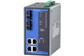 Moxa EDS-P506A-4PoE-SS-SC, switch zarządzalny z portami PoE i portami światłowodowymi, ELMARK Automatyka