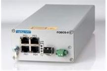 FOBOS II Światłowodowy multiplekser 4xE1 G.703 2048kbit/s + 1 Gbit/s. Ethernet