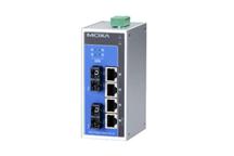 MOXA EDS-P206A-4PoE-SS-SC, switch z 4 portami PoE oraz 2 światłowodowymi