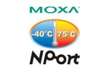 Pełna linia serwerów portów szeregowych Moxa w temp. pracy -40 do 75&#176;C
