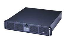 Zwarta obudowa 2U komputera przemysłowego