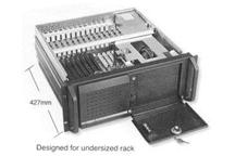 Obudowa 19 małej głębokości dla komputera przemysłowego