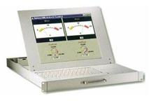 Wyświetlacz LCD w szufladzie 1U