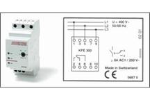 KFE 300 przekaźnik kontrolno-pomiarowy, czyli czujnikiem zaniku, asymetrii i kolejności faz firmy SAIA-Burgess 