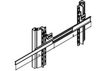 Uniwersalne prowadnice teleskopowe 3307 DZ do szaf 19