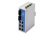 Zarządzalny redundantny switch Ethernetowy z portami RJ45 i SC