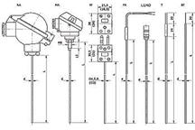 Płaszczowe czujniki temperatury PTTJ, PTTK, PTTT, PTTN, PTTS