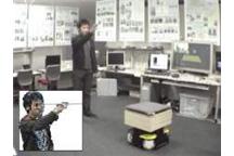 Robot, który reaguje na skinienie palcem Robot, który reaguje na skinienie palcem