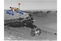 Cylindryczny robot eksplorujący niedostępne kratery na Marsie i Księżycu