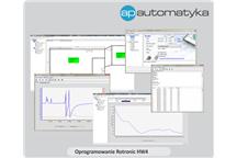 Rysunek 3 - okna programu HW4 do wizualizacji pomiarów