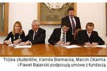 Pierwsi studenci otrzymują stypendia z ABB-owskiej Fundacji im. Jürgena Dormanna