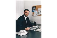 1998 r. – Stefan Życzkowski w swoim gabinecie
