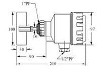 Wirnikowy sygnalizator poziomu RP10