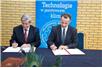 Tomasz Łodygowski, rektor PP, Jarosław Dziuba, Prezes Phoenix Contact