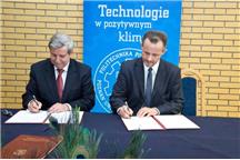 Tomasz Łodygowski, rektor PP, Jarosław Dziuba, Prezes Phoenix Contact Tomasz Łodygowski, rektor PP, Jarosław Dziuba, Prezes Phoenix Contact