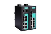 EDS-210A - przemysłowy switch z portami gigabitowymi (RJ45 oraz SFP)