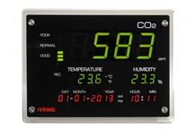 Rejestrator wilgotności i temperatury oraz CO2 