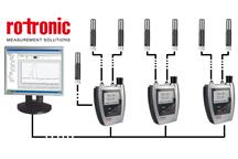 Walidowany system monitoringu wilgotności i temperatury firmy Rotronic