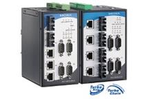 NPort S8400 – serwery portów szeregowych z wbudowanym switchem zarządzalnym