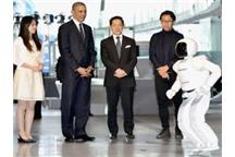 Barack Obama vs Honda Asimo