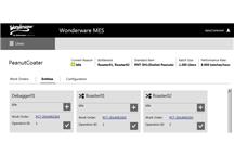 Oznaczenie wąskich gardeł produkcyjnych na linii w MES Web Portal