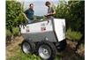 Robot pomocny przy zbiorze winogron