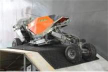 Polski prototyp robota penetrującego zagrożone wyrobiska kopalń Polski prototyp robota penetrującego zagrożone wyrobiska kopalń